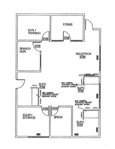 Suites ~ 1400 to 2800 SF: 810 Brown St, Columbus, IN 47201